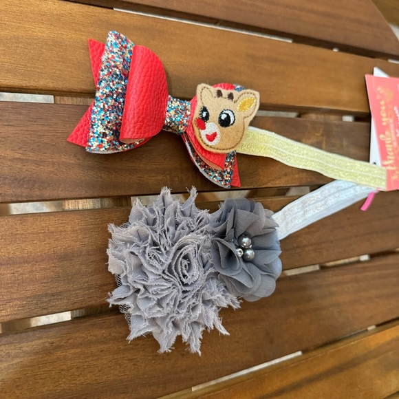 NWOT Handmade Christmas Headbands /4pcs / Baby
Girls/ Size: 3-6 months - Picture 3 of 7